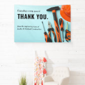 Constructie overeenkomende toolset | Minimale dank Spandoek (Insitu)