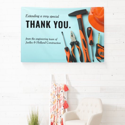 Constructie overeenkomende toolset | Minimale dank Spandoek (Insitu)