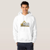 Constructie papa graafmachine vintage shirt ontwer (Voorkant volledig)