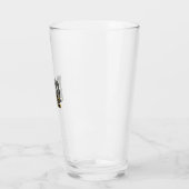 Constructie papa vintage gravure T-shirt ontwerp_ Glas (Links)