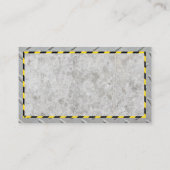 Constructie pictogrammen | Beton en Staal Visitekaartje (Achterkant)