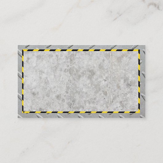 Constructie pictogrammen | Beton en Staal Visitekaartje (Achterkant)