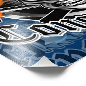 Constructie schedel met harde hand: vulconstructie foto afdruk (Hoek)