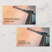 Constructie van de Manager van de Bouwer van de Al Visitekaartje (Voorkant / Achterkant)