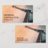 Constructie van de Manager van de Bouwer van de Al Visitekaartje (Voorkant / Achterkant)