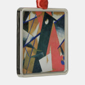 Constructie van de ruimtestroom, 1921 metalen ornament (Rechts)