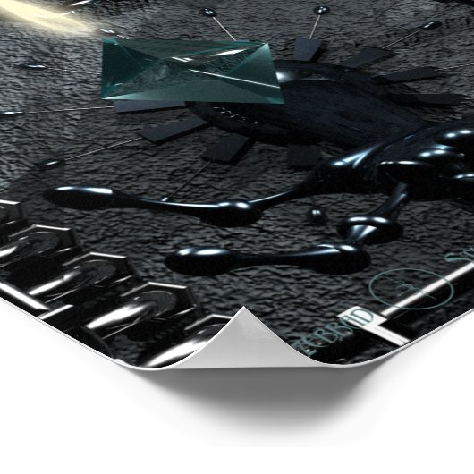 Constructie van het uiteindelijke rijk poster (Hoek)