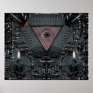 Constructie van het uiteindelijke rijk poster