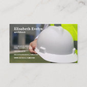 constructie van petten voor de veiligheid van hard visitekaartje (Achterkant)