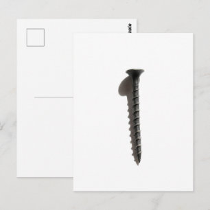 Constructie van Self Tapping Black Screw ontwerper Briefkaart