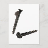 Constructie van Self Tapping Black Screw ontwerper Briefkaart (Voorkant)