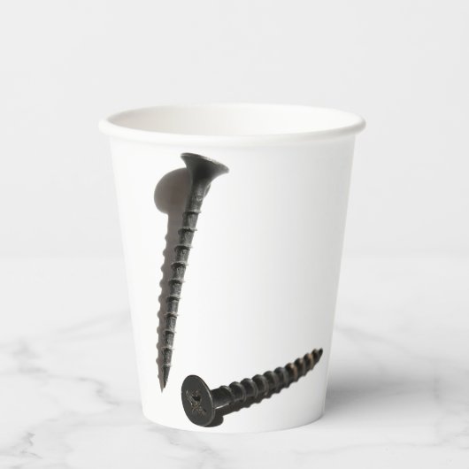 Constructie van Self Tapping Black Screw ontwerper Papieren Bekers (Voorkant)