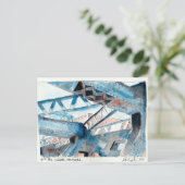 Constructie van vierde april briefkaart (Staand voorkant)