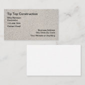 Constructie Wandbeton Thema Visitekaartjes (Voorkant / Achterkant)