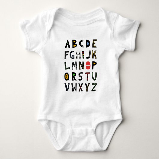 constructiealfabet romper (Voorkant)