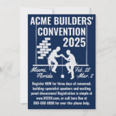 Constructieconventie Retrostijl Kaart (Voorkant)