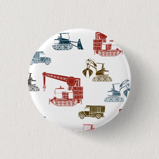 Constructielampje Ronde Button 3,2 Cm (Voorkant)