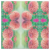  constructiepatroon Dahlia Floral Stof (Swatch)