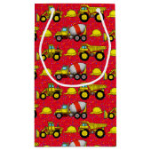 Constructieplaatje Klein Cadeauzakje (Achterkant)