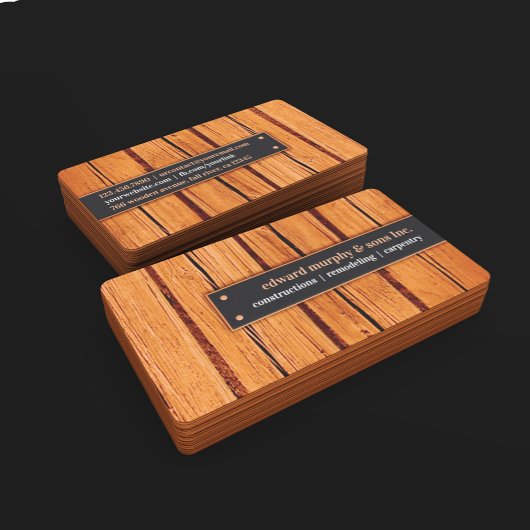 Constructies Carpentry Visitekaartje