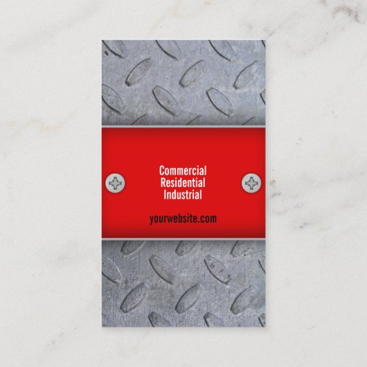 Constructies Handyman Visitekaartje (Achterkant)