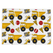 Constructieset, Fun Gift Bag - Groot, glanzend Large Cadeautasje (Achterkant)