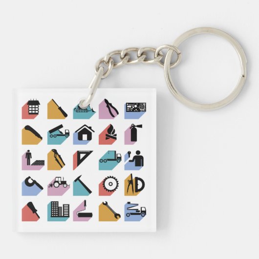 Constructiesystemen Sleutelhanger (Achterkant)