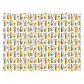 Constructietabel vrachtwagenpatronen Verkleuring Tafelkleed (Voorkant (Horizontaal))