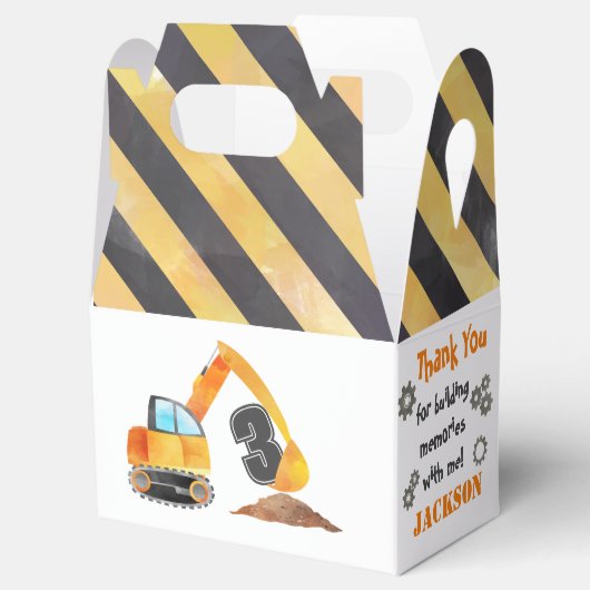 Constructietoestel voor een constructiepartij bedankdoosjes (Geopend)