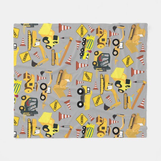 Constructietransport Fleece Deken (Voorkant (Horizontaal))