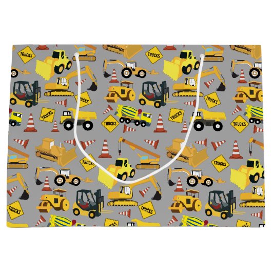 Constructietransport Groot Cadeauzakje (Voorkant)