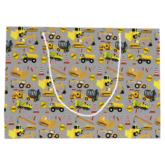 Constructietransport Groot Cadeauzakje (Achterkant)