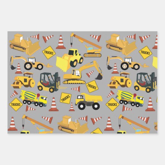 Constructietransport Inpakpapier Vel (Voorkant)