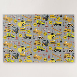 Constructietransport Legpuzzel