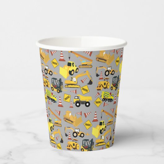 Constructietransport Papieren Bekers (Links)