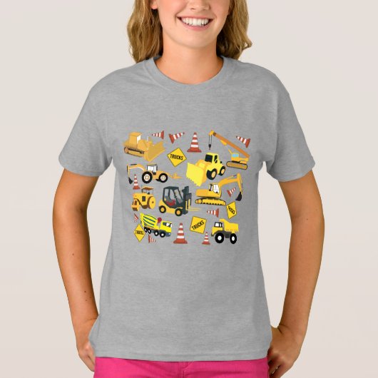 Constructietransport T-shirt (Voorkant)