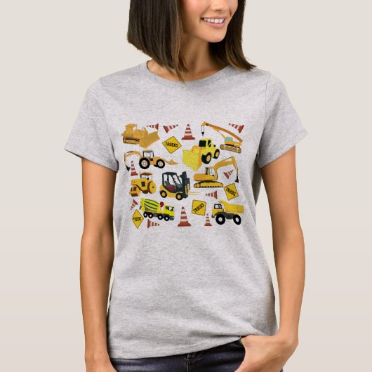 Constructietransport T-shirt (Voorkant)