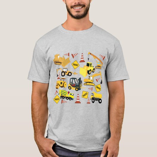 Constructietransport T-shirt (Voorkant)