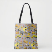 Constructietransport Tote Bag (Voorkant)