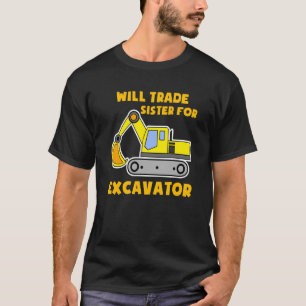 constructievoertuigen zullen zuster worden in de e t-shirt