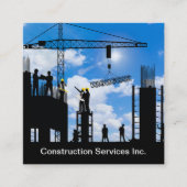 Constructiezone Services Visitekaartje (Voorkant)