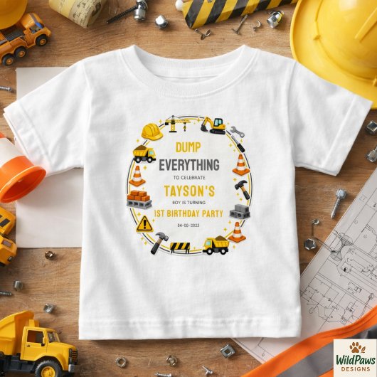 Construction 1ST Birthday | Builder Truck Party