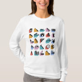 Construction and DIY Home Improvement Icons T-shirt (Voorkant)