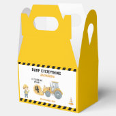 Construction Birthday Boy 4th | Dump Truck Party  Bedankdoosjes (Geopend)