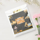 Construction Birthday Invitation Bedankzakje (Gezegeld)