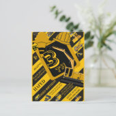 Construction Birthday Invitation, Editable Constru Briefkaart (Staand voorkant)