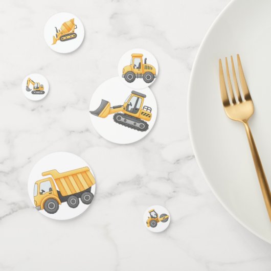 Construction Birthday Table Confetti |Party Decor (Groep)