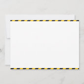 Construction Birthday with Photo | Dump Truck Kaart (Achterkant)