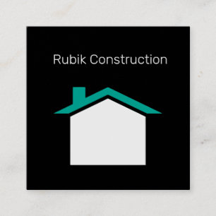 Construction Black Core Square Visitekaartje