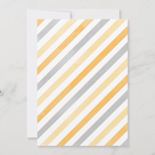 Construction Boy Birthday Invitation Kaart (Achterkant)